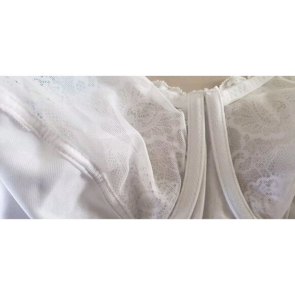 NWT PLAYTEX LIFT FULL COVERAGE UNDERWIRE WHITE BRA SIZE 40C - Picture 6 of 6